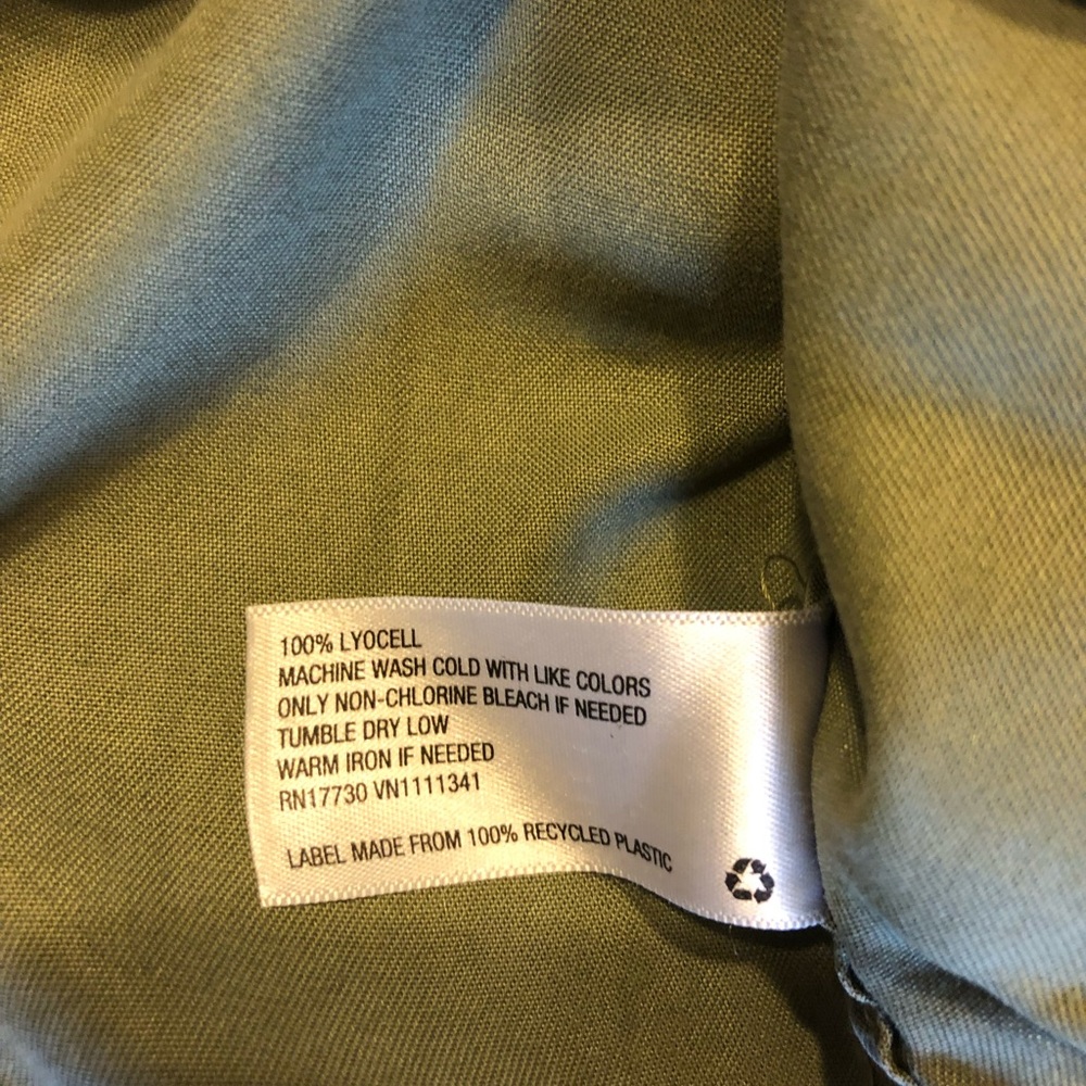 Green Merona Button Down - Picture 3 of 3